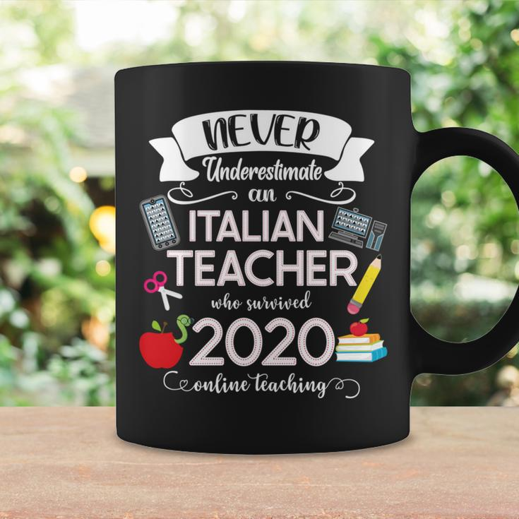 Never Underestimate An Italian Teacher Who Survived 2020 Coffee Mug Gifts ideas