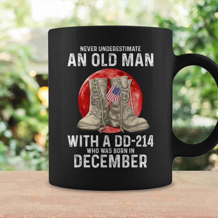 Never Underestimate An Old Man With A Dd-214 December Coffee Mug Gifts ideas