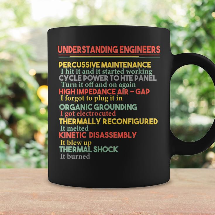 Understanding Engineers Percussive Retro Vintage Coffee Mug Gifts ideas