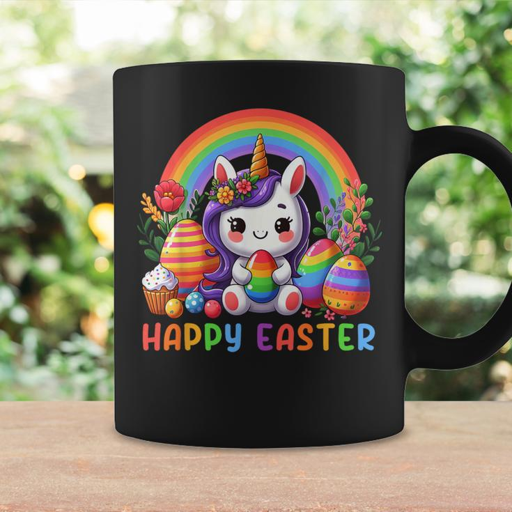 Unicorn Rainbow Happy Easter Easter Day Coffee Mug Gifts ideas