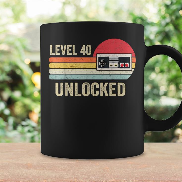 Unlocked Level 40 Birthday Video Game Controller Coffee Mug Gifts ideas