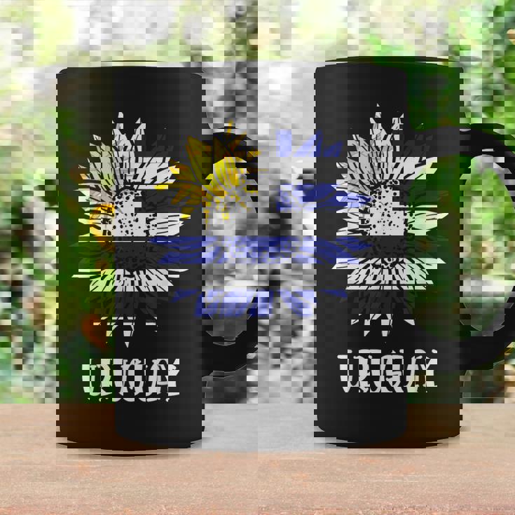 Uruguay Flag Sunflower Pride Uruguayan Roots Women Coffee Mug Gifts ideas