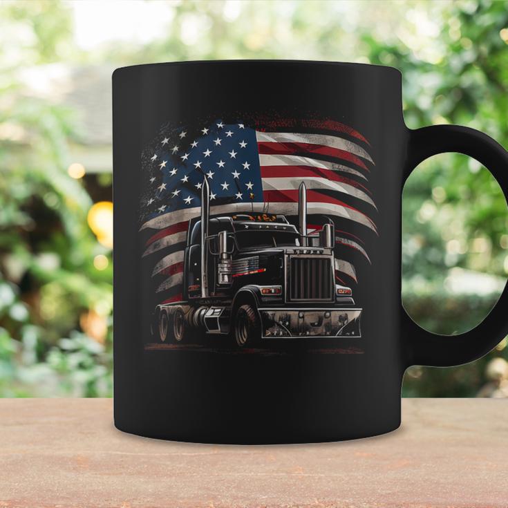 Us American Flag Trucker Truck Driver Tassen Geschenkideen