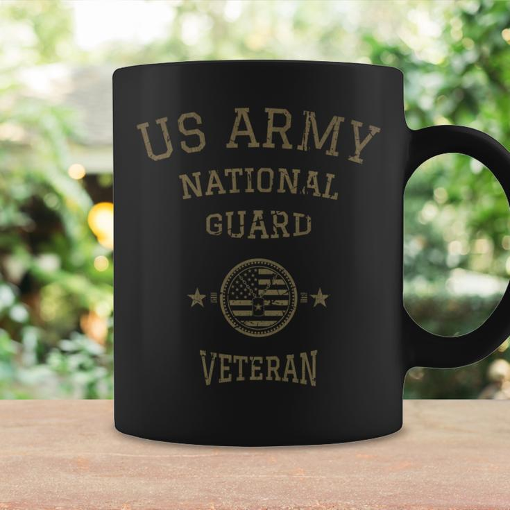 Us Army National Guard American Flag Retired Army Veteran Coffee Mug Gifts ideas