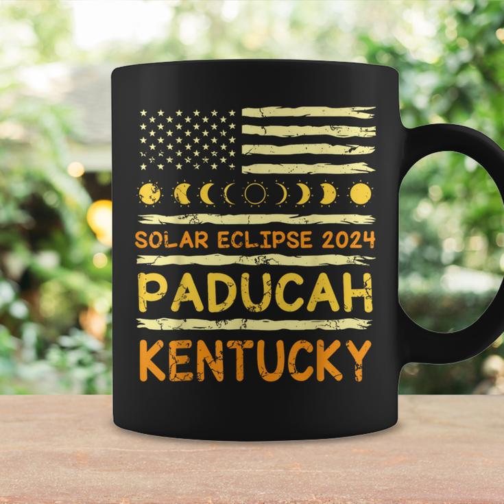 Us Flag America Total Solar Eclipse 2024 In Paducah Kentucky Coffee Mug Gifts ideas