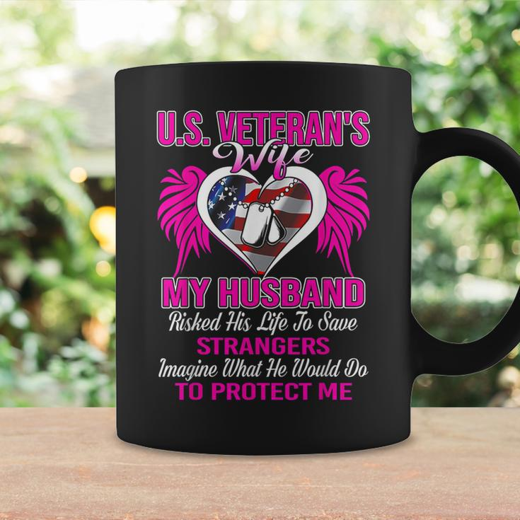 Us Veteran's Wife My Husband Risked His Life Coffee Mug Gifts ideas
