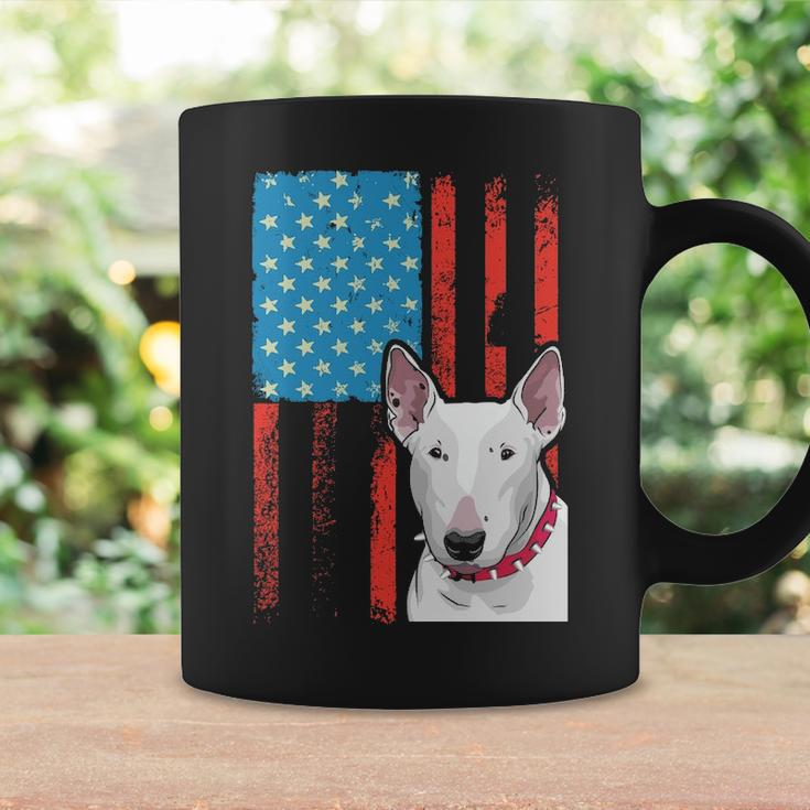 Usa American Flag Patriotic Dog Bull Terrier Coffee Mug Gifts ideas