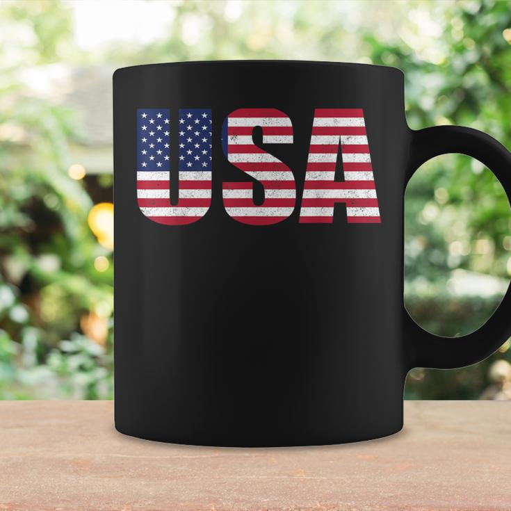 Usa Flag 4Th Of July Red White & Blue American Patriotic Coffee Mug Gifts ideas