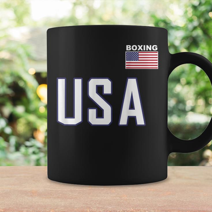 Usa Flag Boxing Cool Boxer Training Equipment Women Coffee Mug Gifts ideas