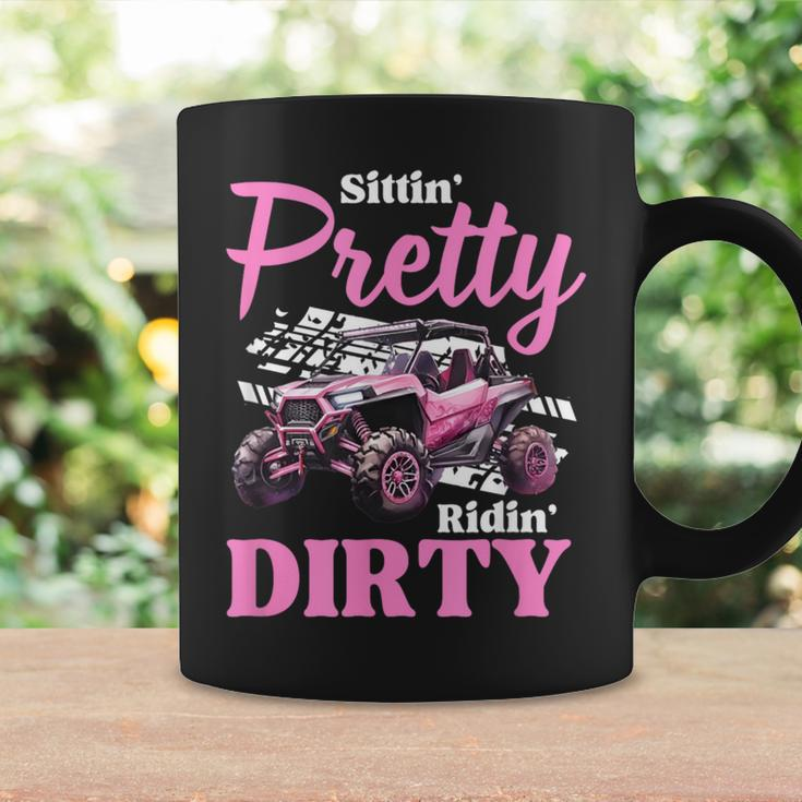 Utv Girls Sittin Pretty And Ridin-Dirty Sxs Coffee Mug Gifts ideas
