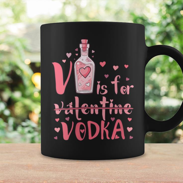 V Is For Vodka Drinking Valentines Day Coffee Mug Gifts ideas