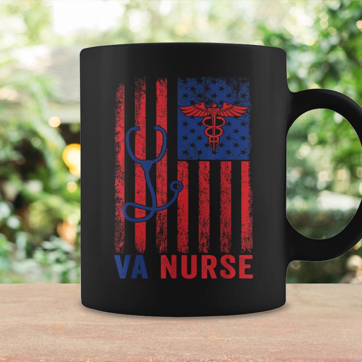 Va Nurse American Flag Patriotic Medical Worker Patriotic Coffee Mug Gifts ideas