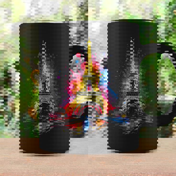 Vacaciones Parísacaciones Hito Arquitectura Taza de café Ideas de regalos