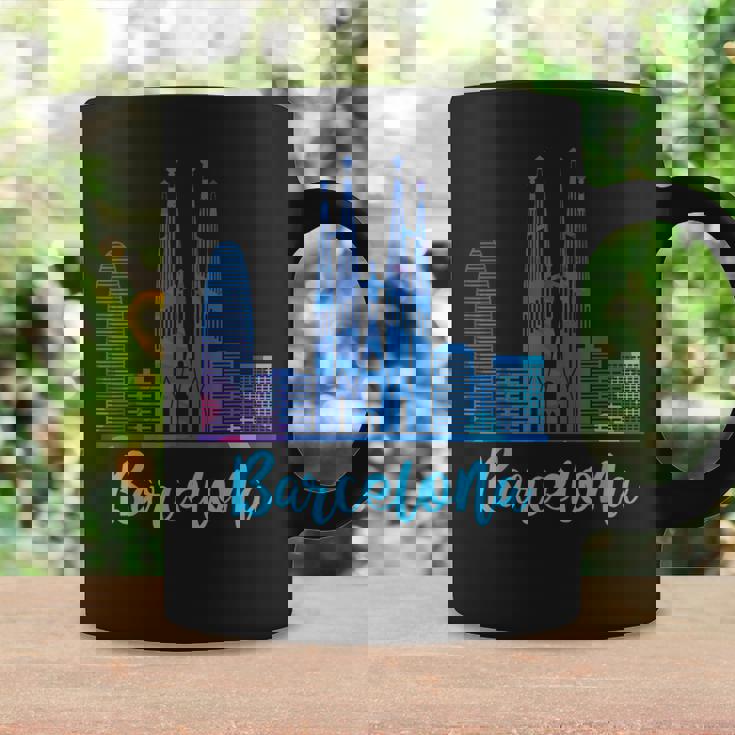 Vacaciones SouvenirBarcelona Españolacaciones Taza de café Ideas de regalos