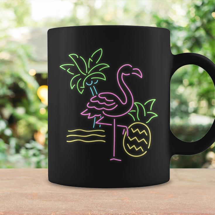 Vacation Palms Pineapple Travel Flamingo Coffee Mug Gifts ideas