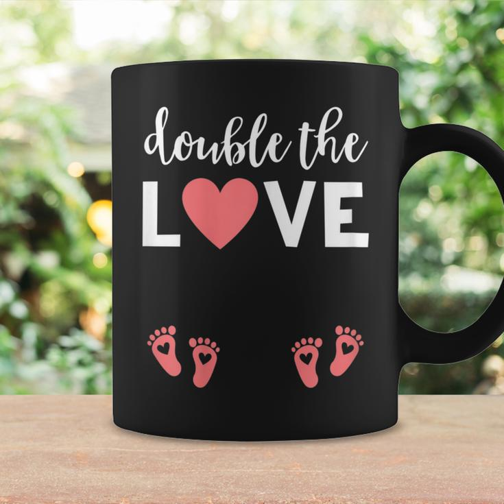 Valentines Day Twin Pregnancy Announcement Valentine Coffee Mug Gifts ideas