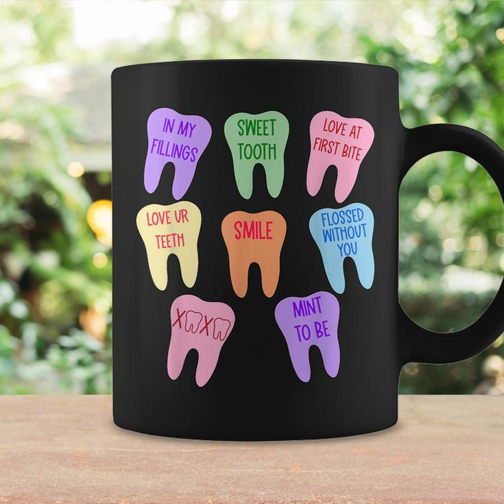 Valentines Dentist Dental Hygienist Tooth Candy Conversation Coffee Mug Gifts ideas