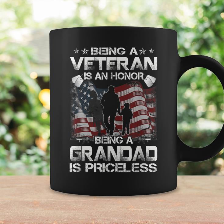 Being A Veteran Is An Honor Being A Grandad Is Priceless Coffee Mug Gifts ideas