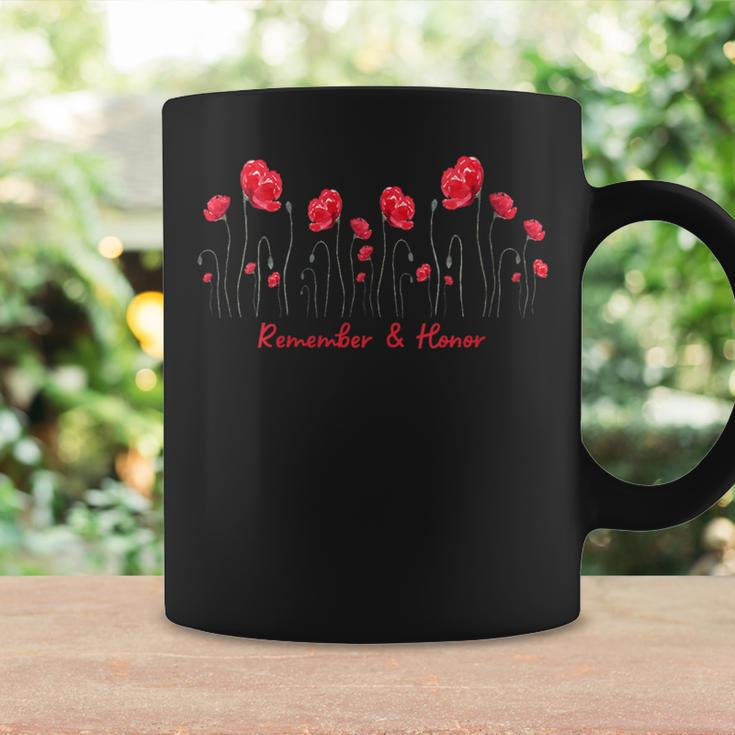 Veterans Day 2024 Usa Memorial Day Red Poppy Flower Military Coffee Mug Gifts ideas