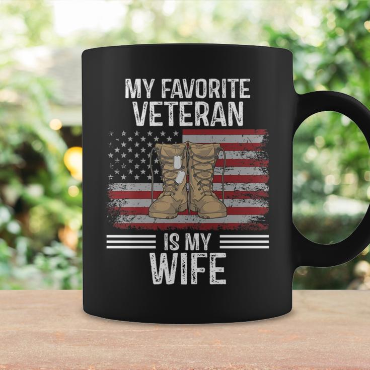 Veterans Day My Favorite Veteran Is My Wife Coffee Mug Gifts ideas
