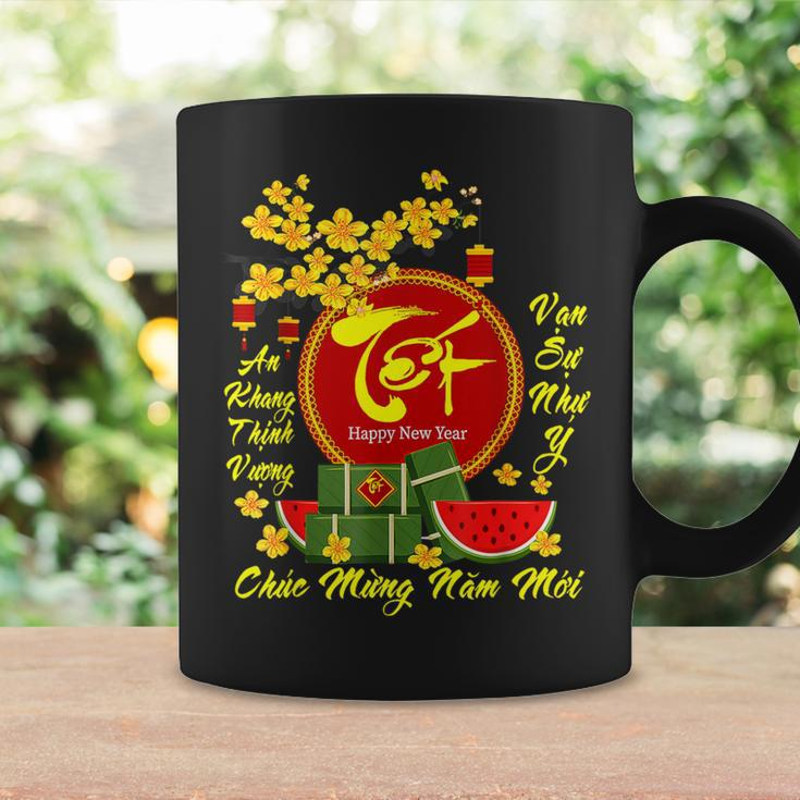 Vietnamese Lunar New Year 2024 Tet Viet Chuc Mung Nam Moi Coffee Mug Gifts ideas