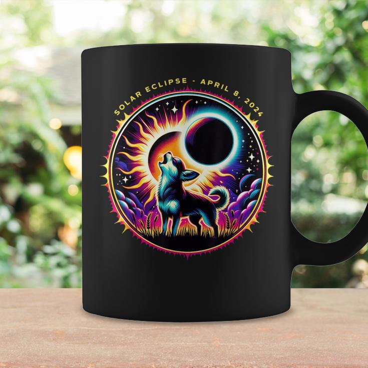 View Totality April 8 2024 Astronomy Chihuahua Solar Eclipse Coffee Mug Gifts ideas