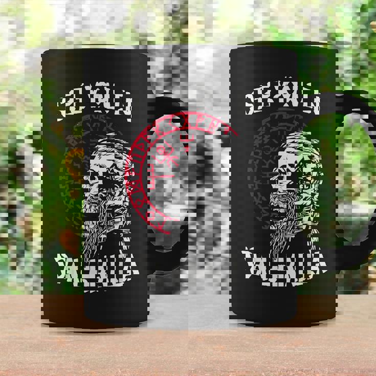 Viking Nosemos Enalhalla Rune Fitness Sport Taza de café Ideas de regalos