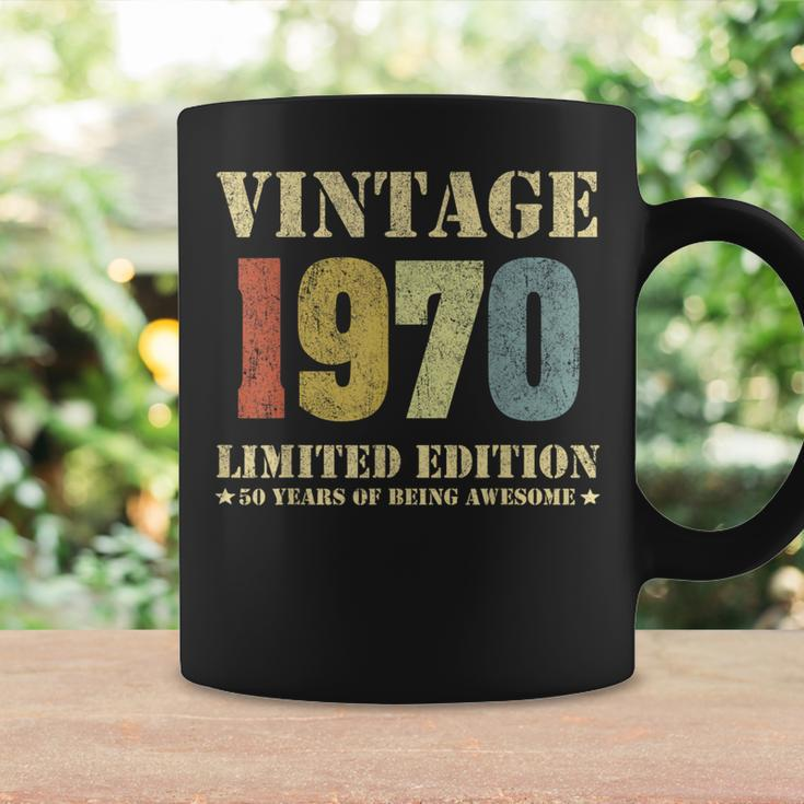 Vintage 1970 Clothes 50 Years Old Retro 50Th Birthday Coffee Mug Gifts ideas