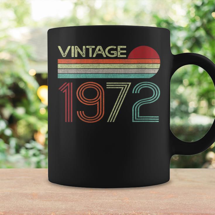 Vintage 1972 50Th Birthday Men Women 50 Years Old Coffee Mug Gifts ideas