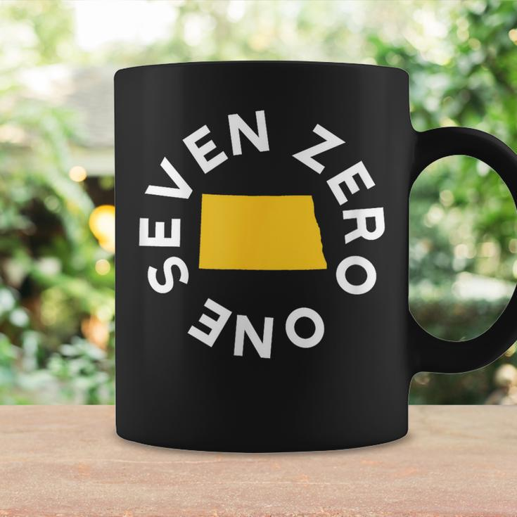 Vintage 701 Seven Zero One North Dakota Area Code Coffee Mug Gifts ideas