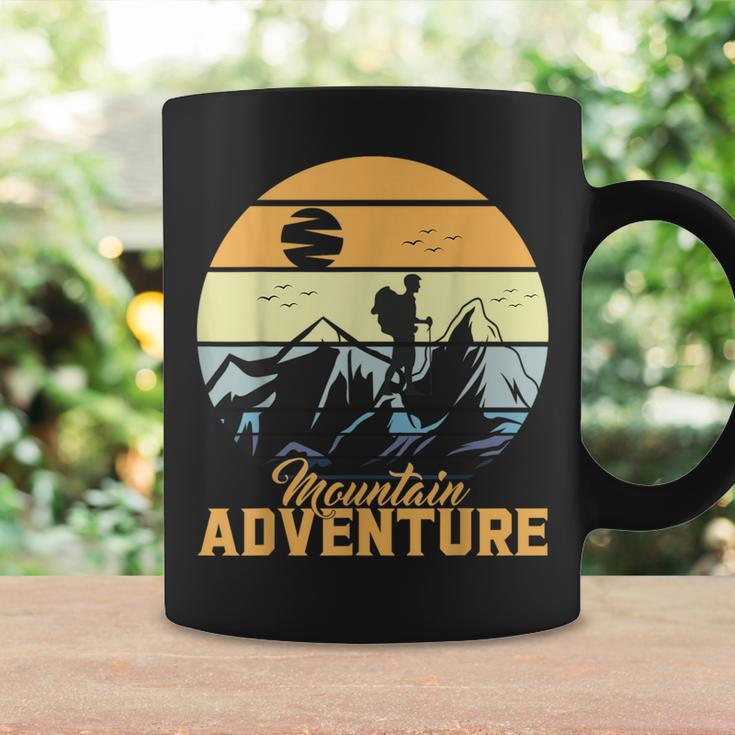Vintage Adventure Awaits Explore The Mountains Camping Coffee Mug Gifts ideas