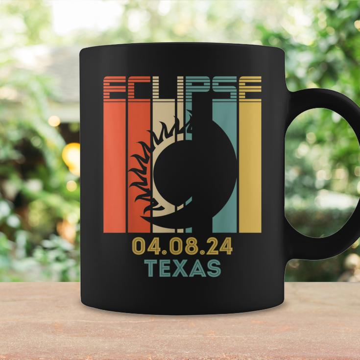 Vintage America Total Solar Eclipse 040824 Texas 2024 Coffee Mug Gifts ideas