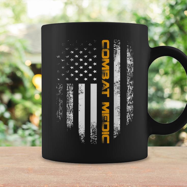 Vintage American Usa Flag Combat Medic Veteran Coffee Mug Gifts ideas