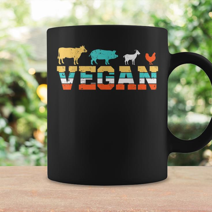 Vintage Animals Logo Vegan Coffee Mug Gifts ideas
