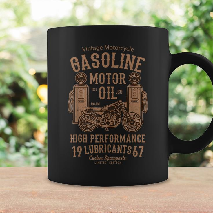 Vintage Antique Gas Pump Gasoline Oil Sign Advertising Coffee Mug Gifts ideas