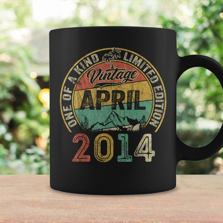 Vintage Awesome Since April 2014 10Th Birthday For Boy Coffee Mug Gifts ideas