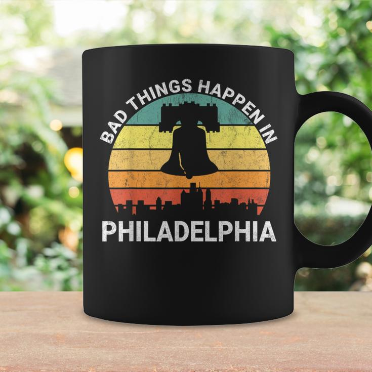 Vintage Bad Things Happen In Philadelphia Philly Coffee Mug Gifts ideas