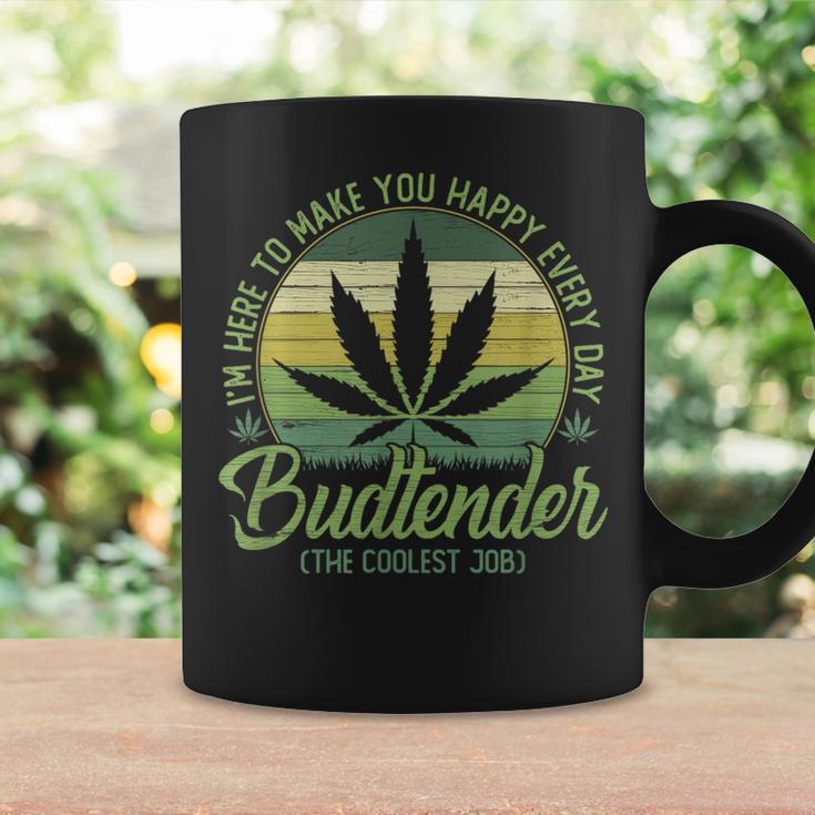 Vintage Budtender Coolest Job Marijuana Weed Supporters Coffee Mug Gifts ideas