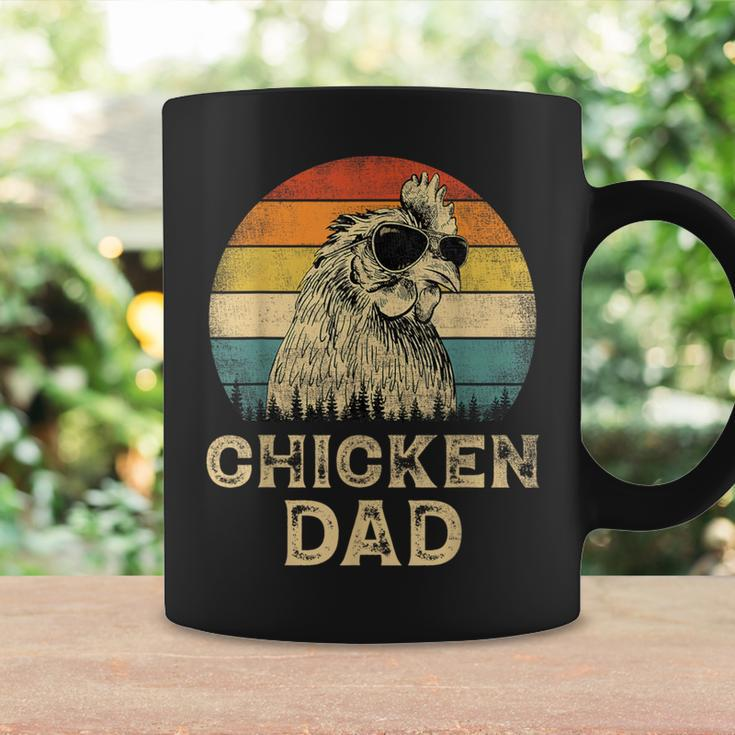 Vintage Chicken Dad Chicken Lovers Daddy Father's Day Coffee Mug Gifts ideas