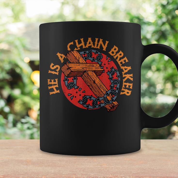 Vintage Christian Apparel Clothing Chain Breaker Coffee Mug Gifts ideas