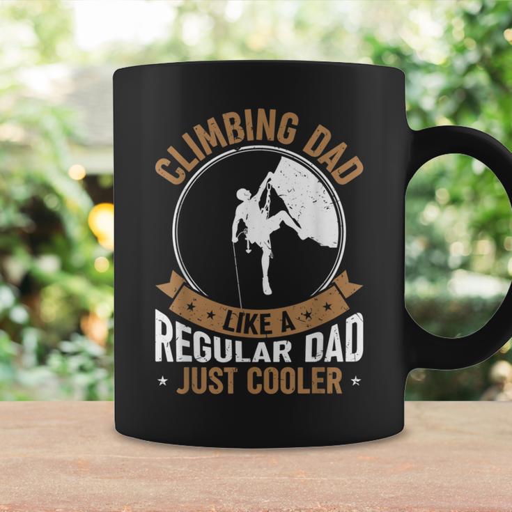 Vintage Climbing Dad Bouldering Climber Rock Climbing Dad Tassen Geschenkideen