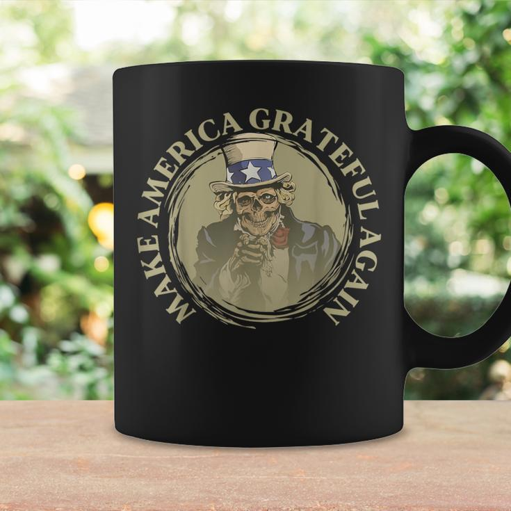 Vintage Uncle Sam Retro Make America Grateful Again Coffee Mug Gifts ideas