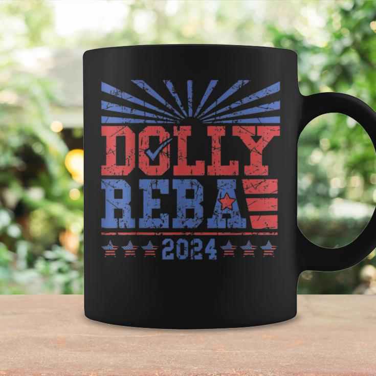 Vintage Dolly And Reba 2024 Make America Fancy Again Coffee Mug Gifts ideas