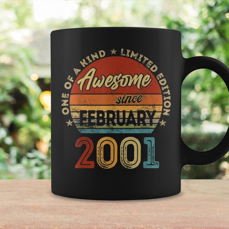 Vintage February 2001 Retro 21 Year Old 21St Birthday Coffee Mug Gifts ideas