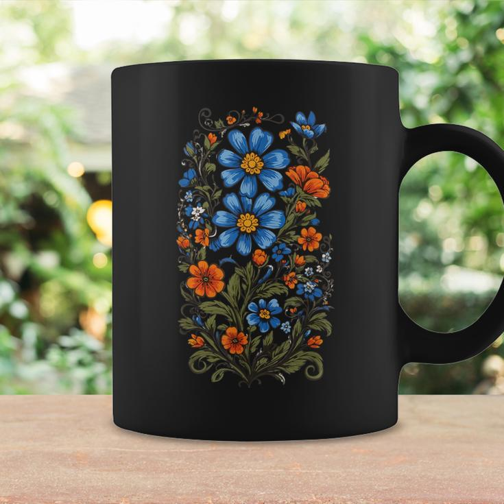 Vintage Floral Aesthetics And Streetwear Flair Coffee Mug Gifts ideas