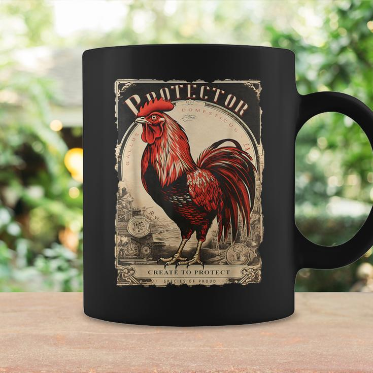 Vintage Gockel Elegant Rooster Bird Chicken Farmer Rooster Coffee Mug Gifts ideas