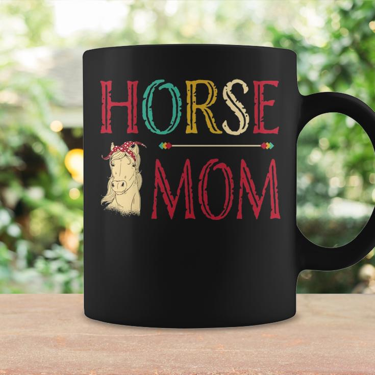 Vintage Horse Graphic Equestrian Mom Cute Horse Riding Coffee Mug Gifts ideas