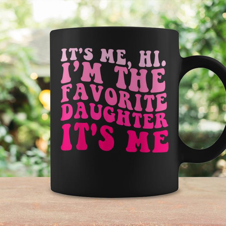 Vintage It's Me Hi I'm The Favorite Daughter It's Me Women Coffee Mug Gifts ideas