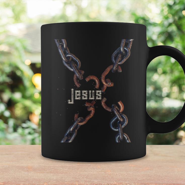 Vintage Jesus Our Chain Breaker Christian Apparel Coffee Mug Gifts ideas