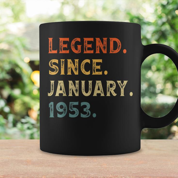 Vintage Legend Since January 1953 69Th Birthday Coffee Mug Gifts ideas